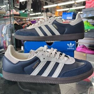 Adidas Samba OG Aurora Ink Cream White Size 10